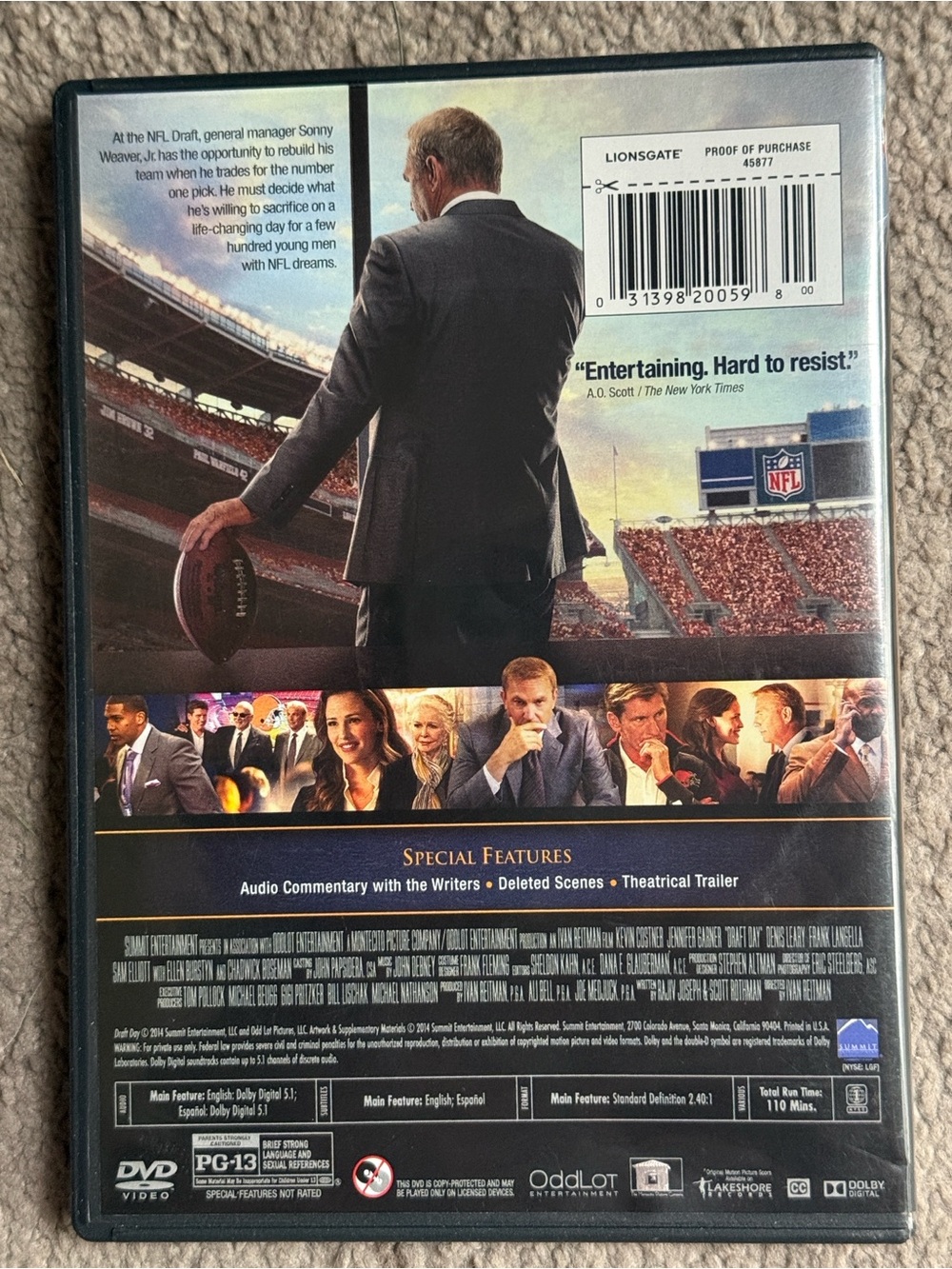 “Draft Day” DVD! - Picture 3 of 7